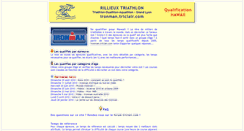 Desktop Screenshot of ironman.triclair.com